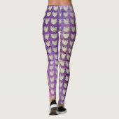 White Guardian Angel Art Custom Leggings (Dos)
