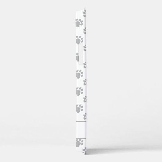 White Havanese Cartoon Dog Illustration & Name Case-Mate iPhone Case (Achterkant / Rechts)