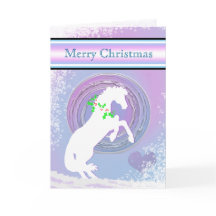 White Heart Horses V Holiday (Roze/Lav Swirl)