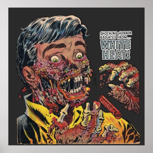 White Heat Harvey Horror Comics line Black Cat Poster (Voorkant)