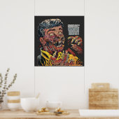 White Heat Harvey Horror Comics line Black Cat Poster (Keuken)