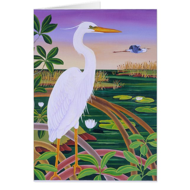 White Heron (Voorkant)