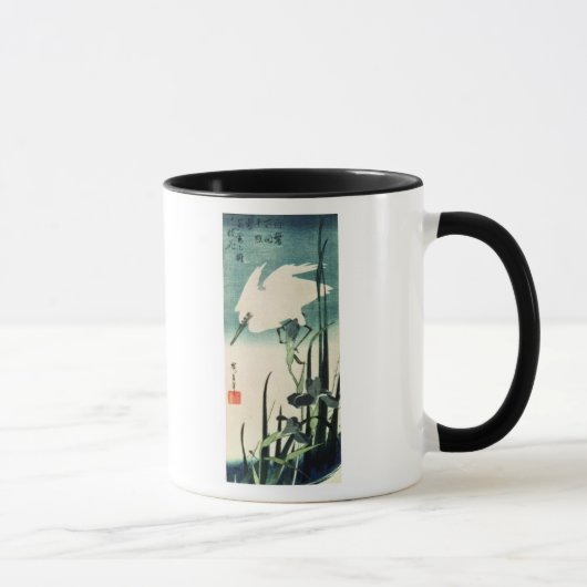 White Heron en Iris Mok (Rechts)