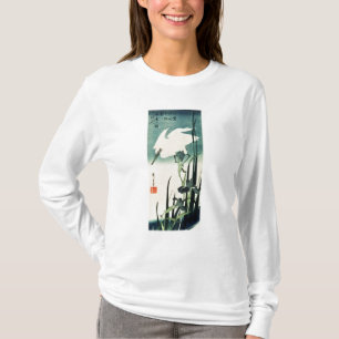 White Heron en Iris T-shirt