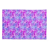 White Hibiscus Flowers Bouquet Tinted Kussensloop (Achterkant)