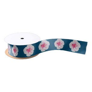 White Hibiscus Flowers Lint
