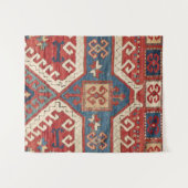 White Hooked Southwestern Vorm  Wandkleed (Voorkant (horizontaal))