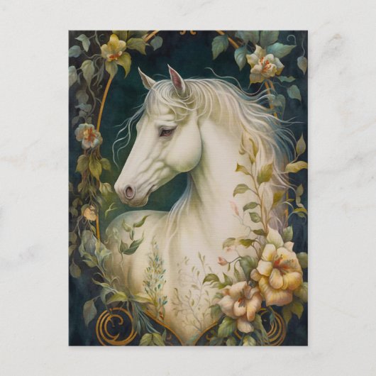 White Horse Briefkaart (Voorkant)
