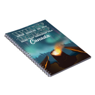 White Horse Canada reisposter Notitieboek