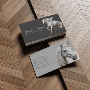 White Horse Equestrian Visitekaartje