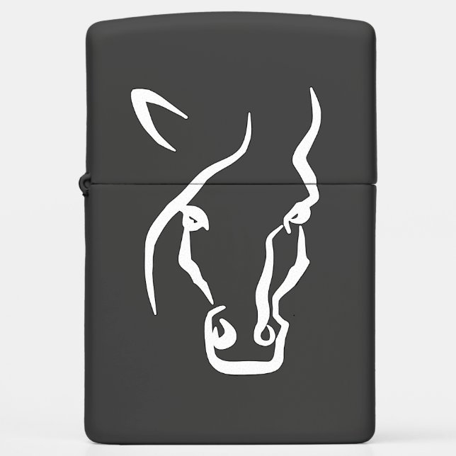 White Horse Face (Voorkant)