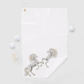 White Horse Golf Towel Golfhanddoek (Insitu)