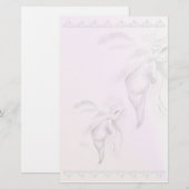 White Horse Head2 stationery_vertical.v2 Briefpapier (Voorkant / Achterkant)
