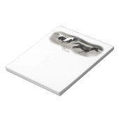 White Horse Head Notitieblok (Gedraaid)