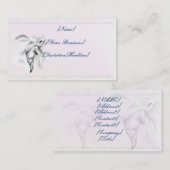 White Horse Head profilecard_business_horizontaal Visitekaartje (Voorkant / Achterkant)