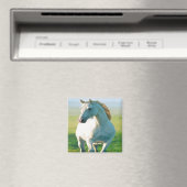 White Horse Magnet Magneet (Insitu (Vaatwasser))