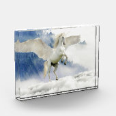 White Horse met Wings Fotoblokken (Links)