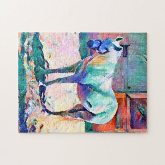 White Horse Puzzle Legpuzzel (Horizontaal)