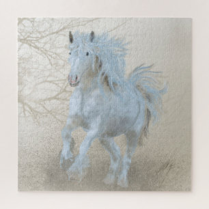 White Horse - Puzzle Legpuzzel