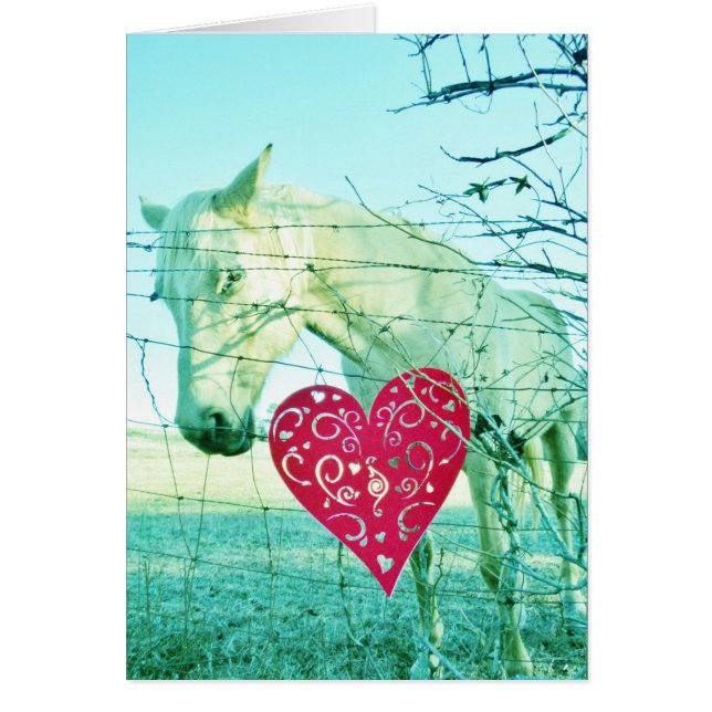 White Horse Red Heart Valentijn (Voorkant)