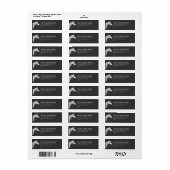 White Horse Ruitersport Adres Label (Full Sheet)