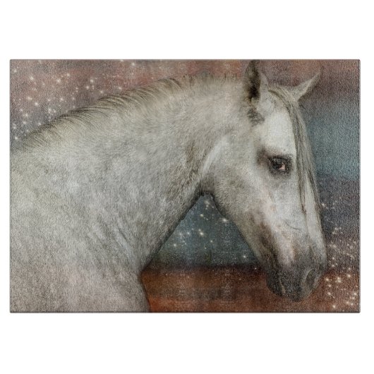 White Horse Snijplank (Voorkant)