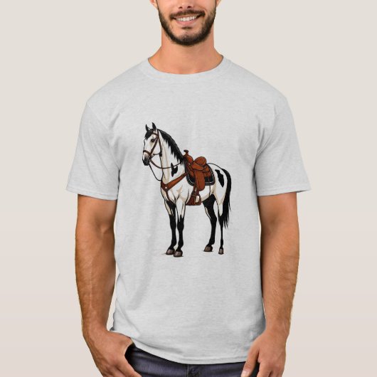 White Horse T-shirt (Voorkant)