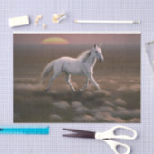 White Horse Tissue Paper Tissuepapier (Craft)