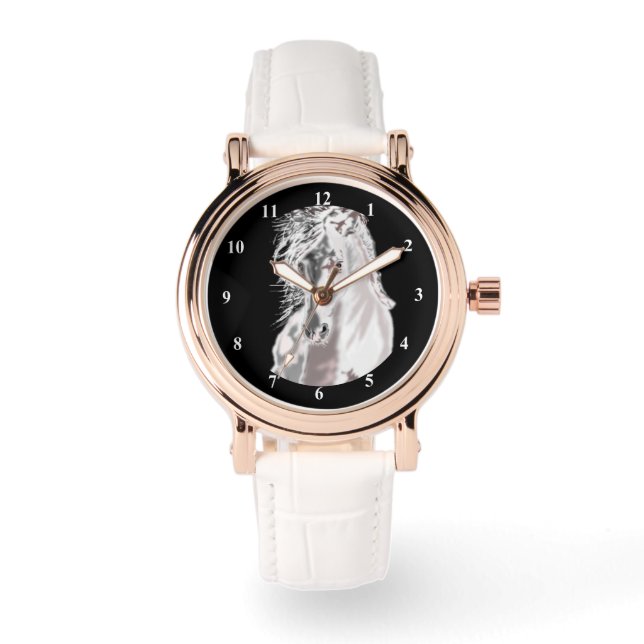 White Horse Watch Horloge (Voorkant)