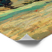 White House in Night, Vincent Van Gogh Poster (Hoek)