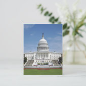White House US Capitol Building Washington DC Briefkaart (Staand voorkant)