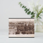White House, Washington DC 1907 Briefkaart (Staand voorkant)