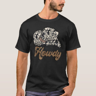  White Howdy Rodeo Western Land Zuid T-shirt