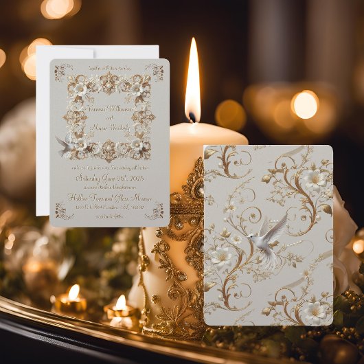 White Hummingbird Collectie Square Lijst Kaart