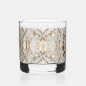 White Hummingbird Elegant Whisky Glas (Voorkant)