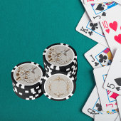 White Hummingbird Poker Chips