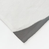 White Husky Fleece Deken (Hoek)