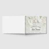 White Hydrangea Celebration of Life Memorial Gastenboek (Volledig)