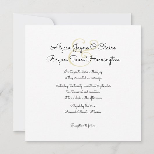 White Hydrangea Starfish Invitations de mariage (Dos)