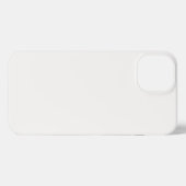 White iPhone Case Hoesje (Achterkant horizontaal)