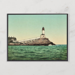 White Island Light, Isles of Shoals, N.H. zeldzame Briefkaart
