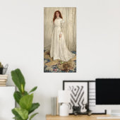 White - James McNeill Whistler Poster d'art (Bureau à domicile)