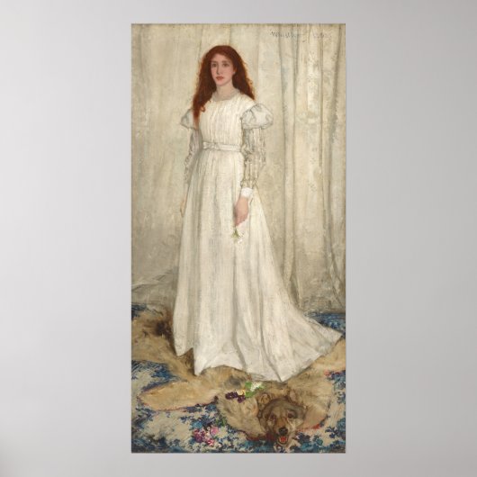 White - James McNeill Whistler Poster d'art (Devant)