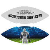 White Jersey Personalized Player Football (Panelen)
