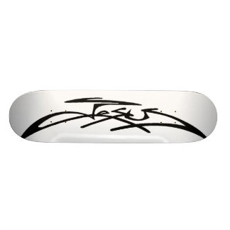 White Jesus Skateboard