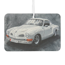 White Karmann Ghia luchtverfrisser