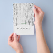 White Kerstmis Flyer (Hand)