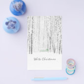 White Kerstmis Flyer (Enkel)