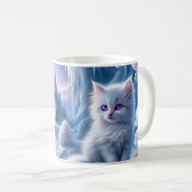 White Kitten beroemd gemaakt door Fantasy Ice King