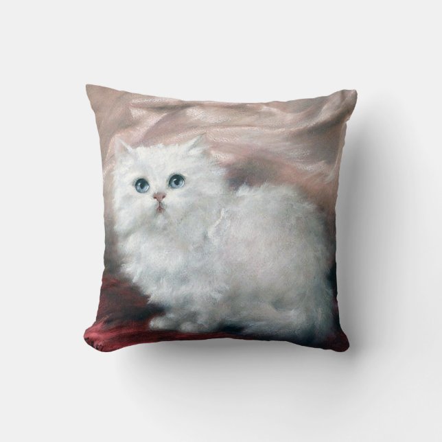 White Kitten, Carl Kahler Kussen (Voorkant)